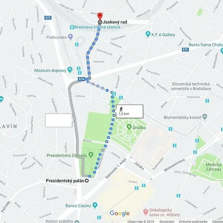 Jaskovy Rad, By Train Station & Center Apartment Pressburg